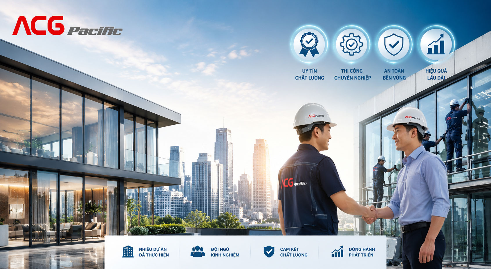 ACGPACIFIC đang đi theo hướng tập trung vào cửa nhôm kính cao cấp.