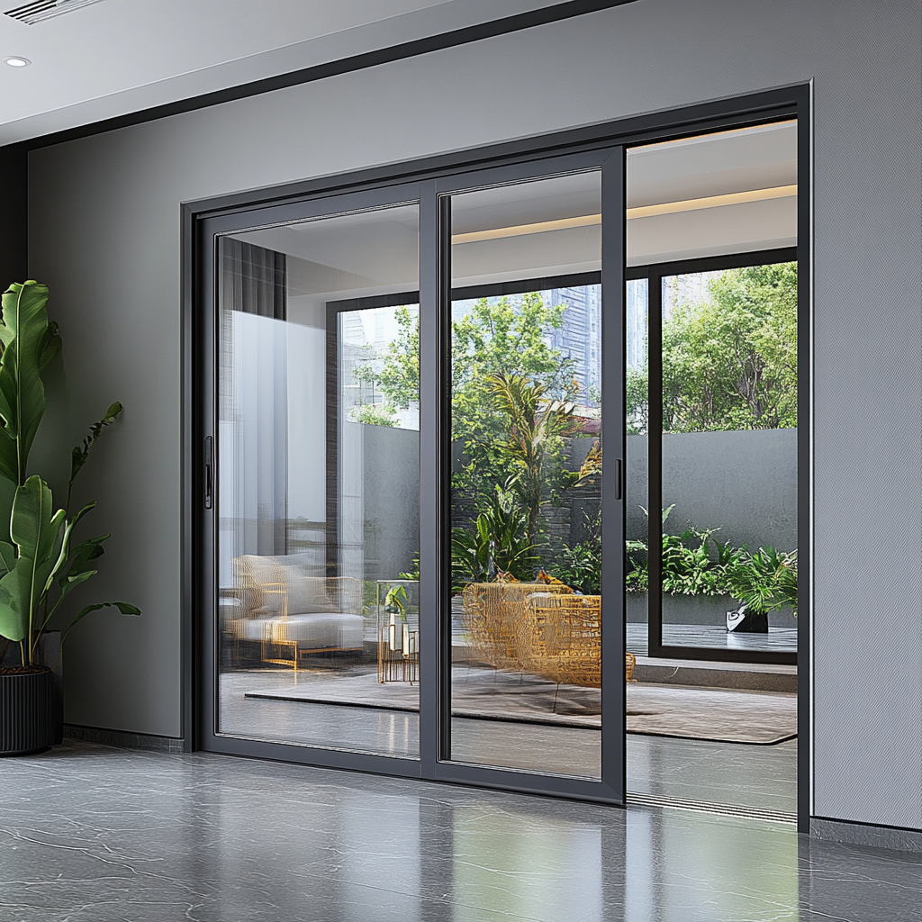 Cửa nhôm kính cao cấp chống cong vênh và mối mọt.
