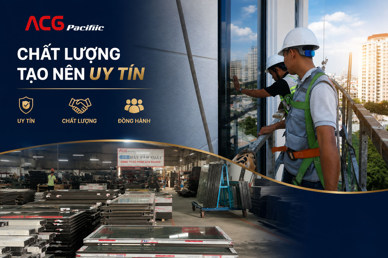 Chiến lược phát triển của ACGPACIFIC trong ngành nhôm kính: Không chạy theo số lượng, tập trung giá trị bền vững