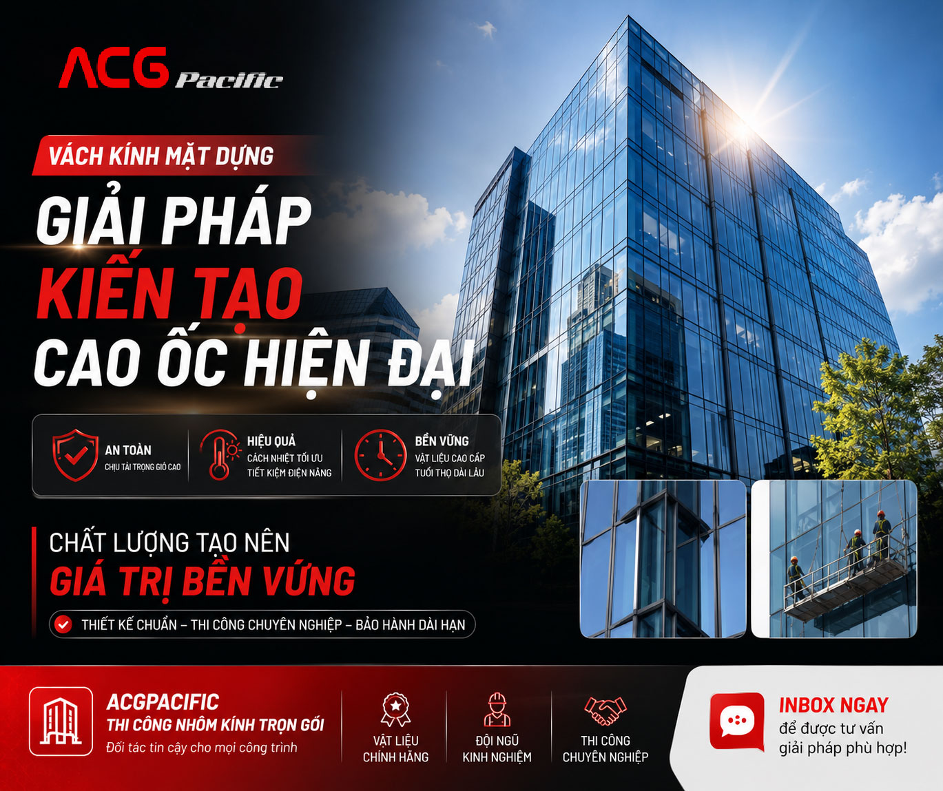 Bùng nổ cao ốc đô thị: Vì sao vách mặt dựng trở thành tiêu chuẩn bắt buộc?