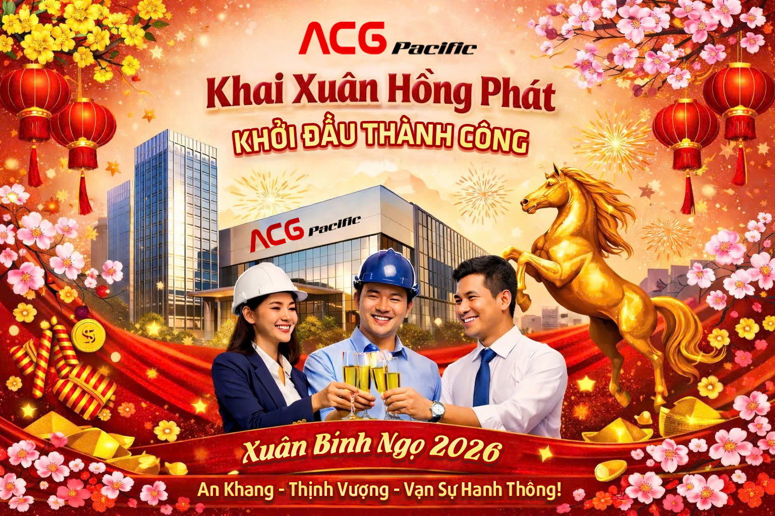Khai xuân hồng phát 2026 - Khởi đầu thành công cùng ACGPACIFIC