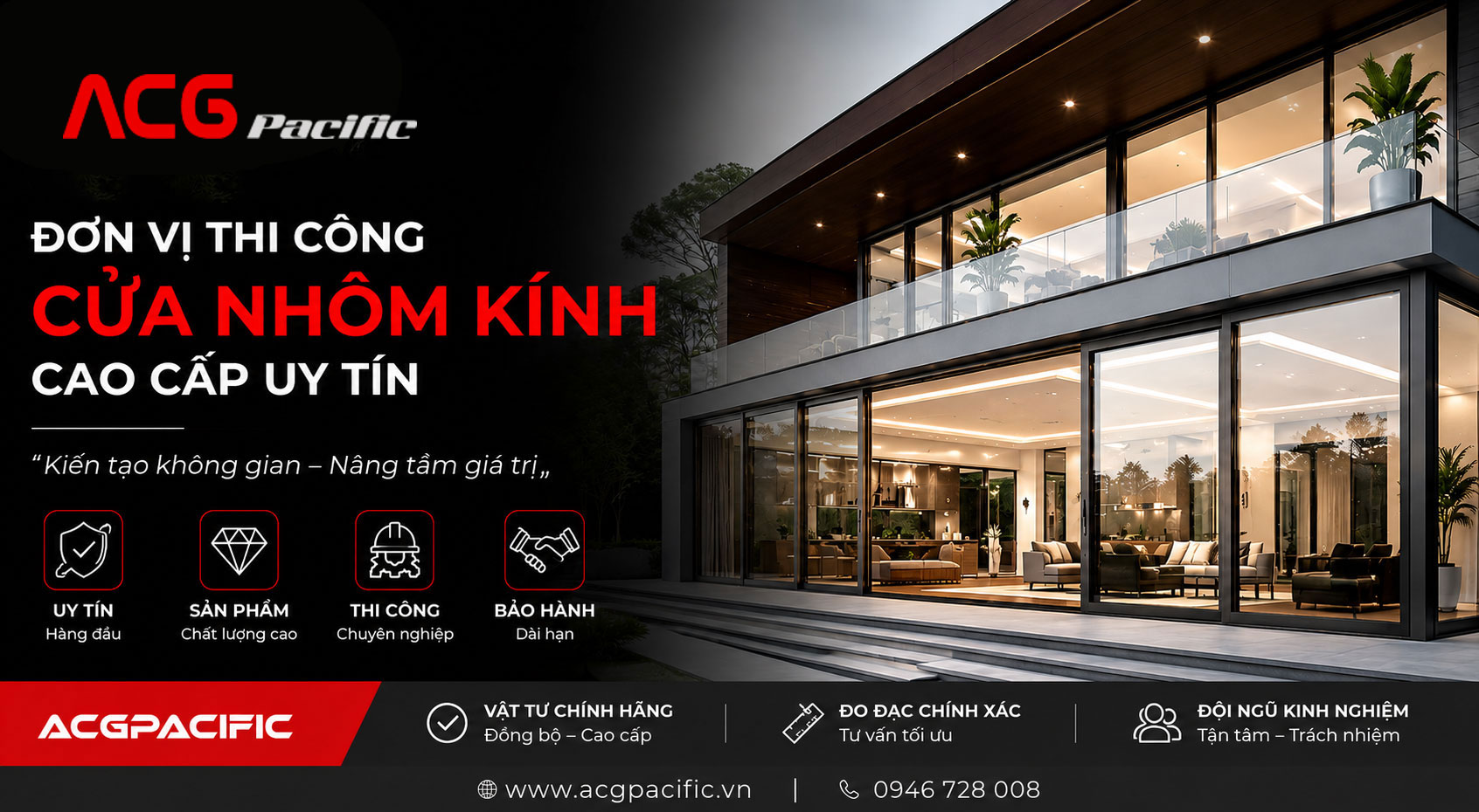 Vì sao cửa nhôm kính cao cấp ngày càng được ưa chuộng?